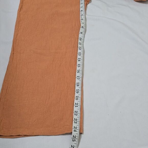 Women's Orange Romper Large - Picture 4 of 6